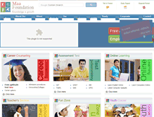 Tablet Screenshot of maafoundation.org